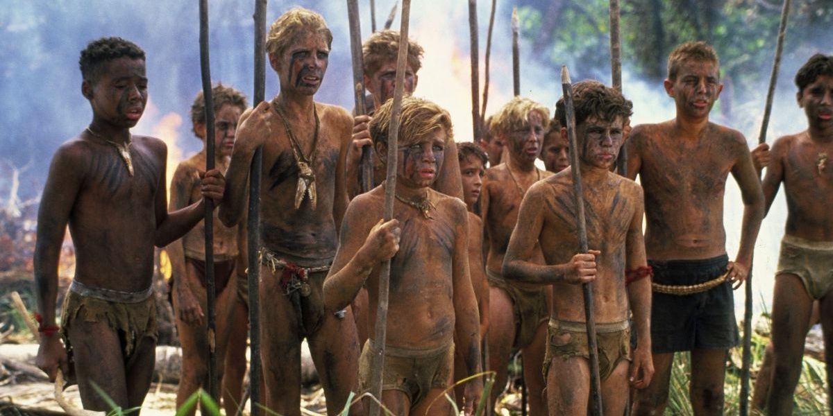 The boys in Lord Of The Flies 