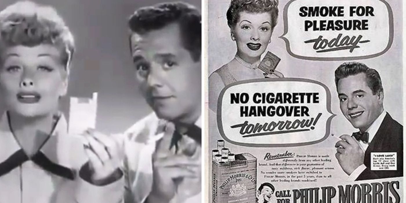 i love lucy - lucy and desi smoking