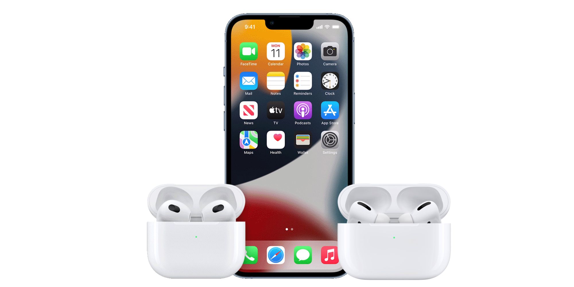 iphone airpods together 2022