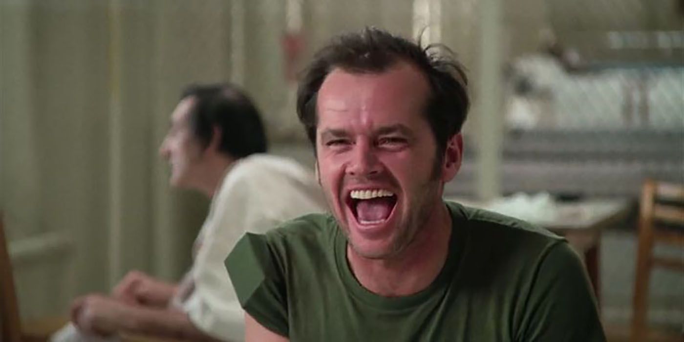 Jack Nicholson in One Flew Over the Cuckoo's Nest