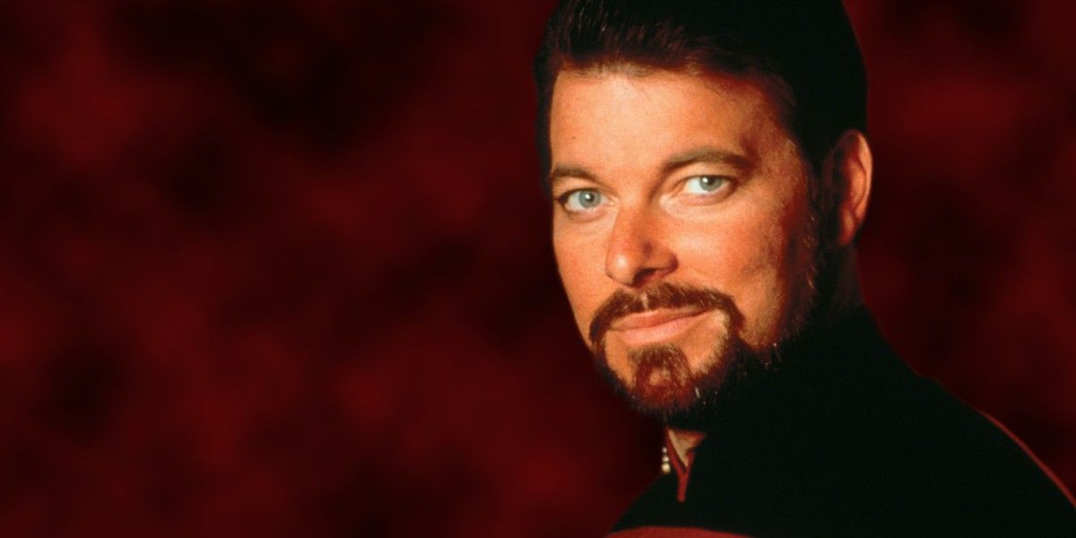 Commander Will Riker as played by Jonathan Frakes in Star Trek: The Next Generation