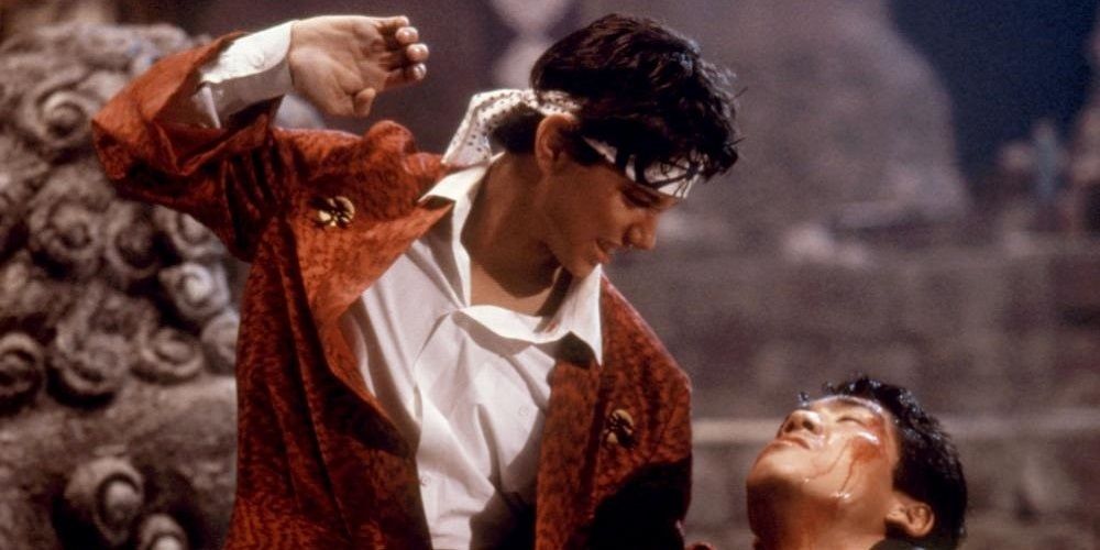 Daniel vs. Chozen in Karate Kid 2