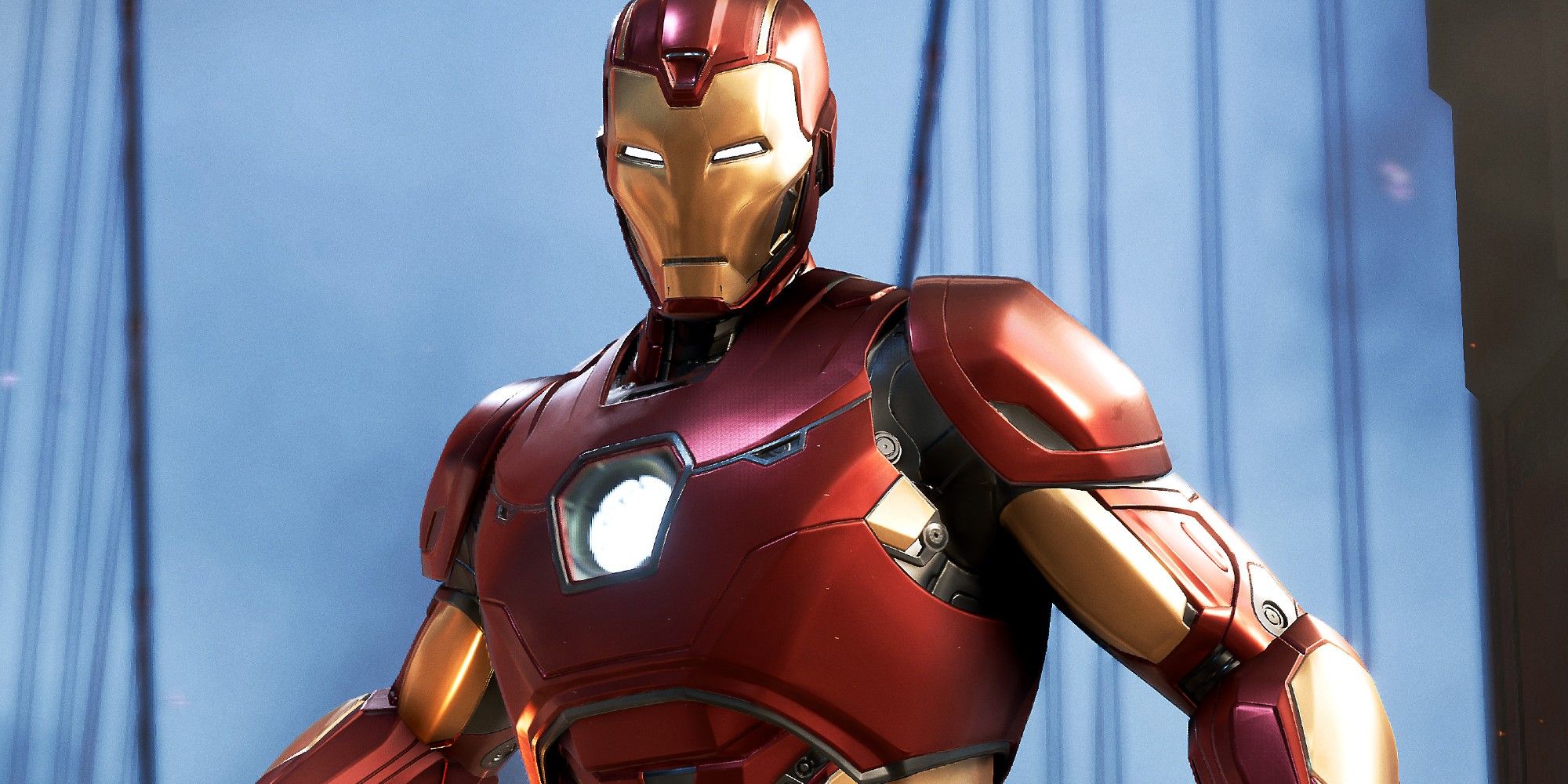 Iron Man battling Taskmaster's Army in Marvel's Avengers