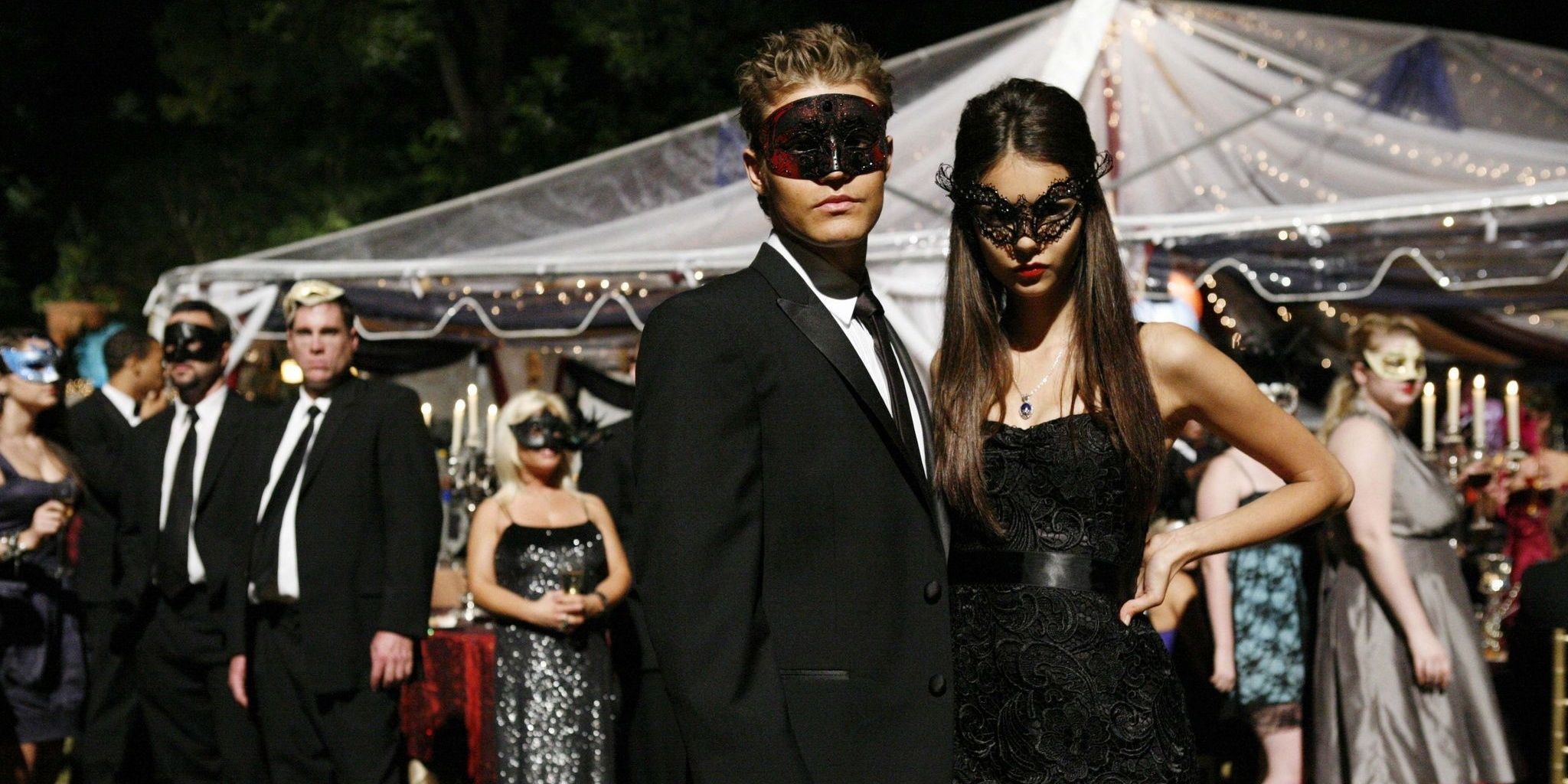 Stefan e Katherine juntos em The Vampire Diaries