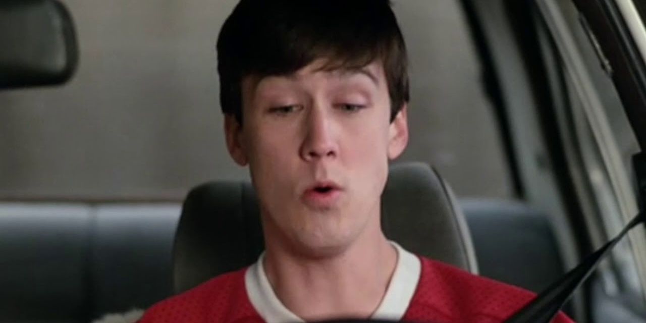 Dia de folga de Ferris Bueller Cameron Frye no carro