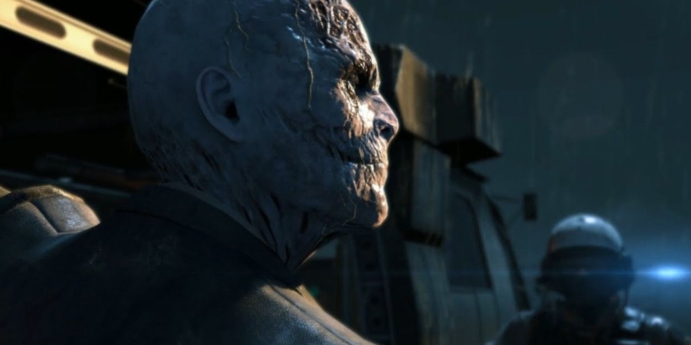 Metal Gear Solid Phantom Pain Screenshot Of Skull Face