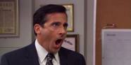 The Office Stars Share Set Story Behind Michael Scott Screaming Meme The Office Stars Share Set Story Behind Michael Scott Screaming Meme