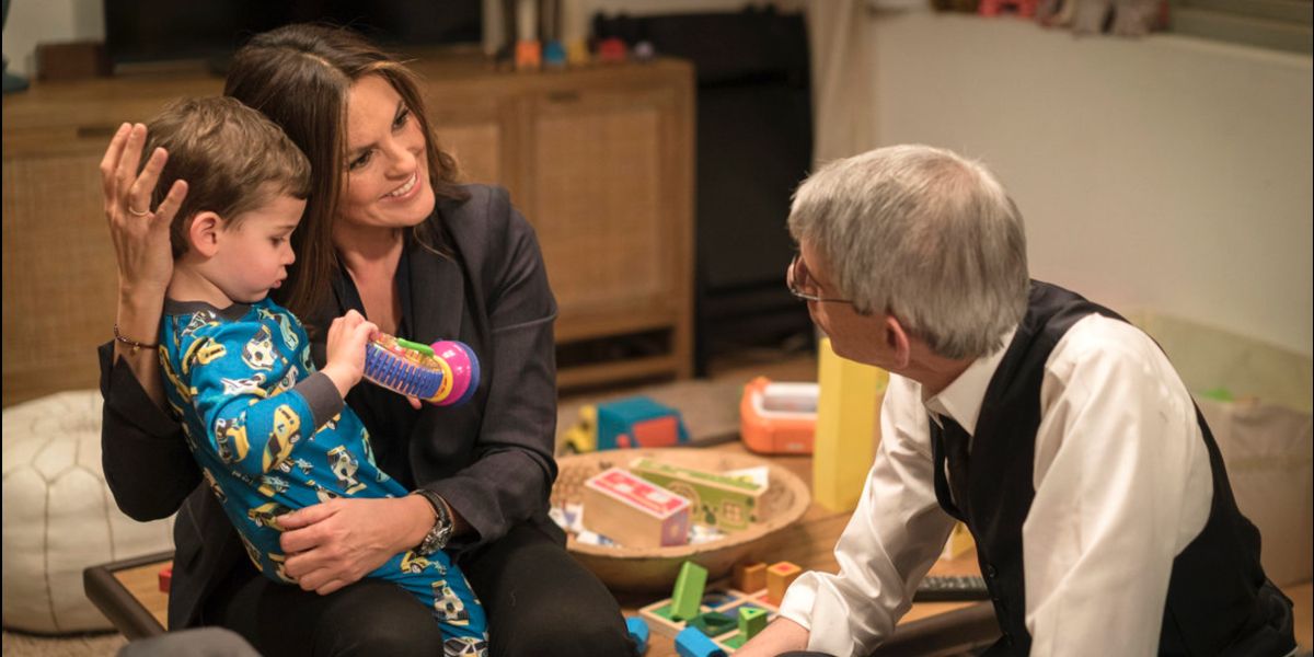 Munchtakes care of Benson's adopted son in Law and Order SVU