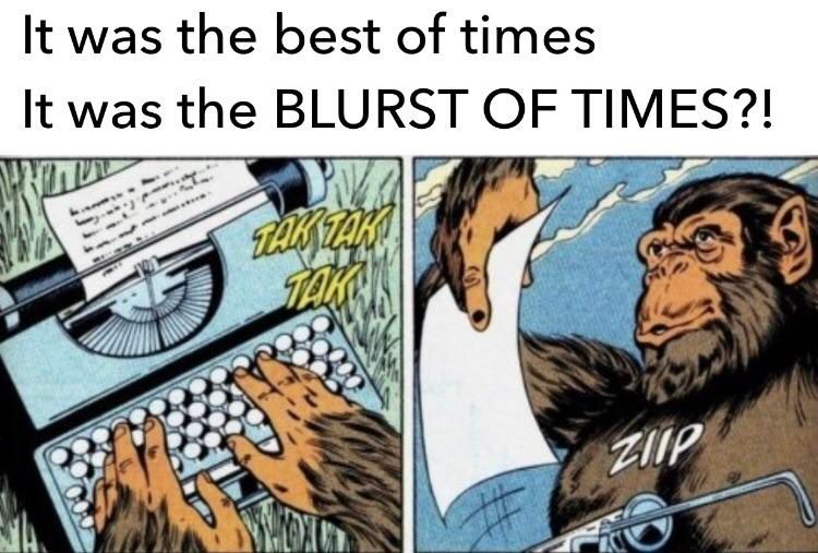 Blurst of times Simpsons meme