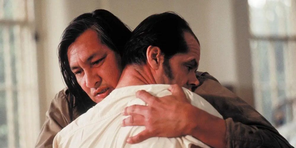 Chief and Randle in One-Flew-Over-The-Cuckoos-Nest