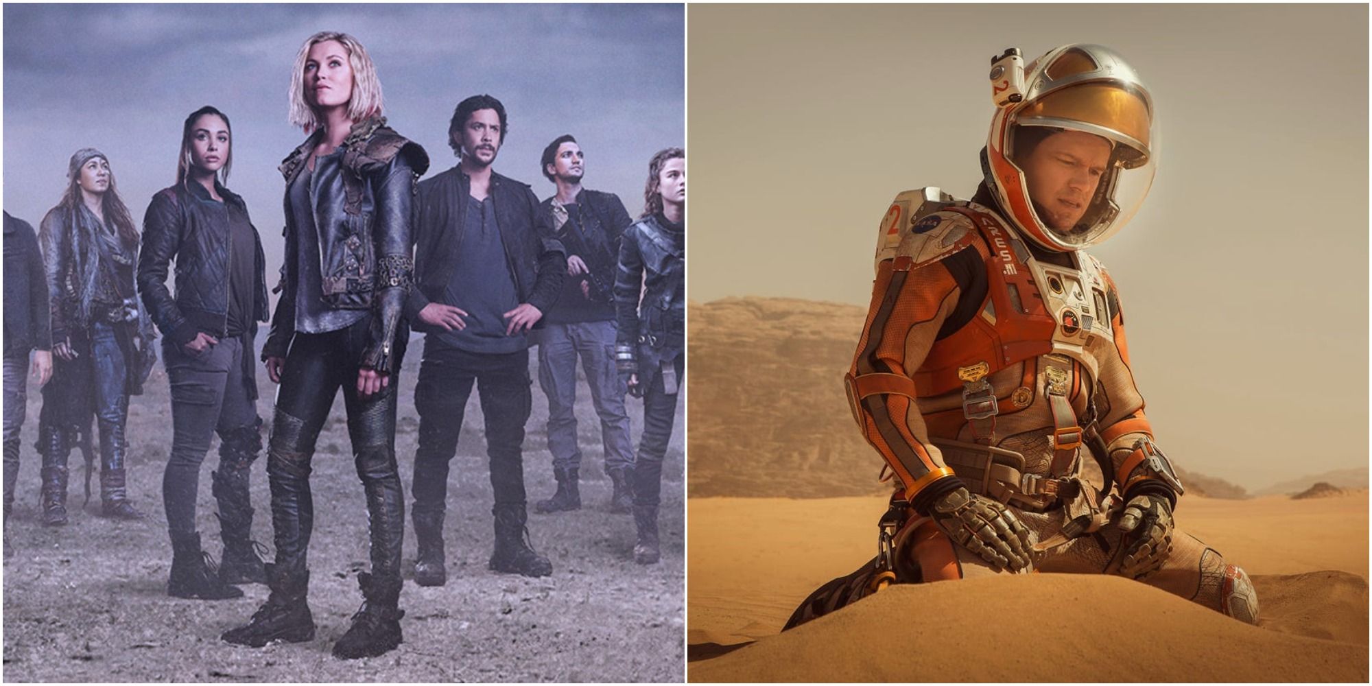The 100 and The Martian