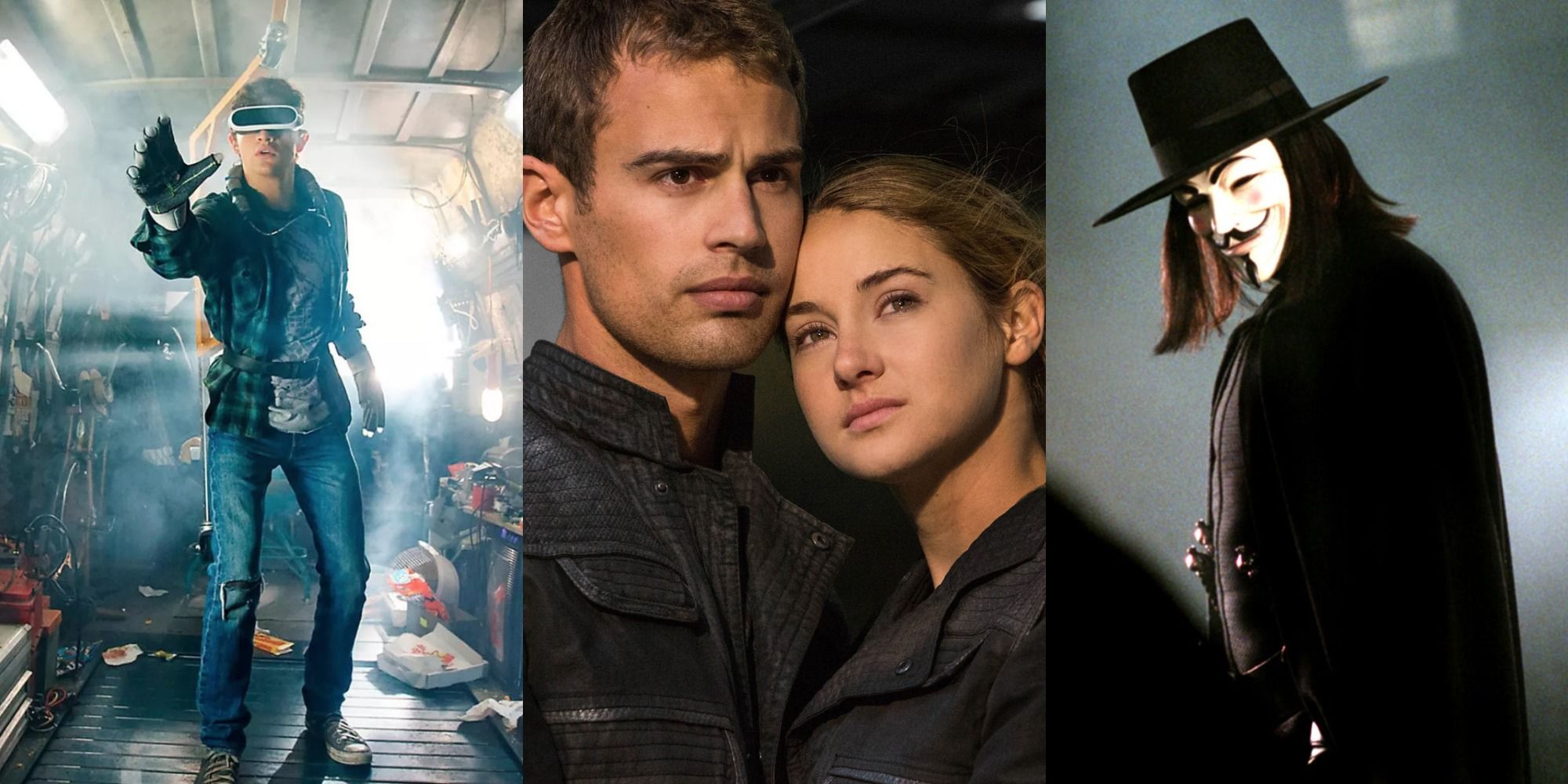 Ready Player One / Divergent / V for Vendetta