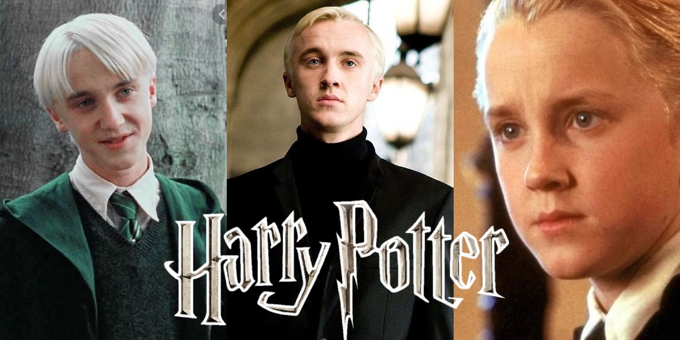 Draco Malfoy as depicted in the Harry Potter movies.