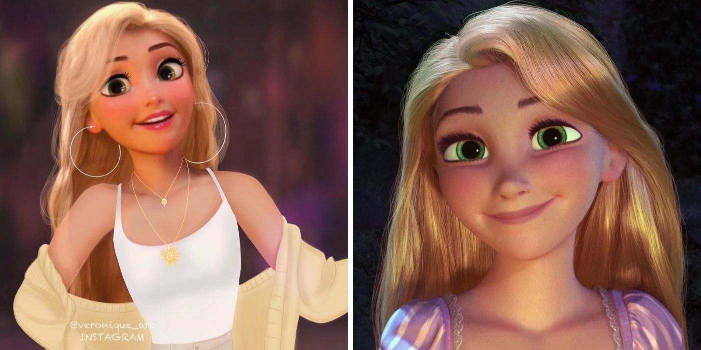 rapunzle in tangled fan art