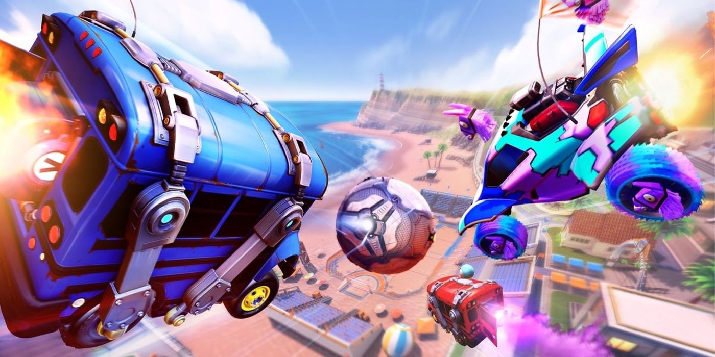 rocket league llama rama fortnite rewards