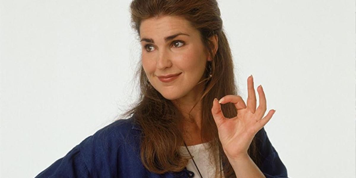 Roz doing the okay sign in a promo photo for Frasier
