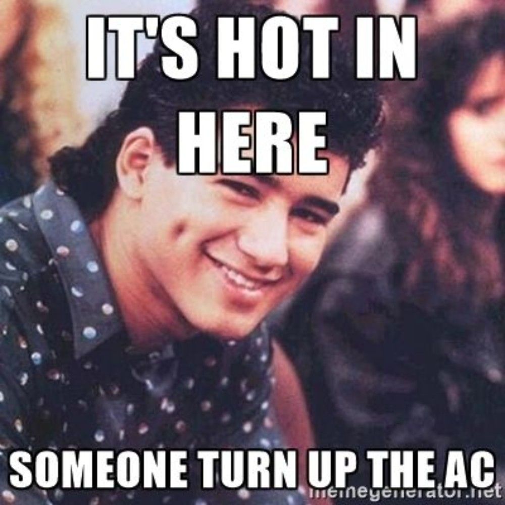 AC Slater hot Saved By The Bell meme