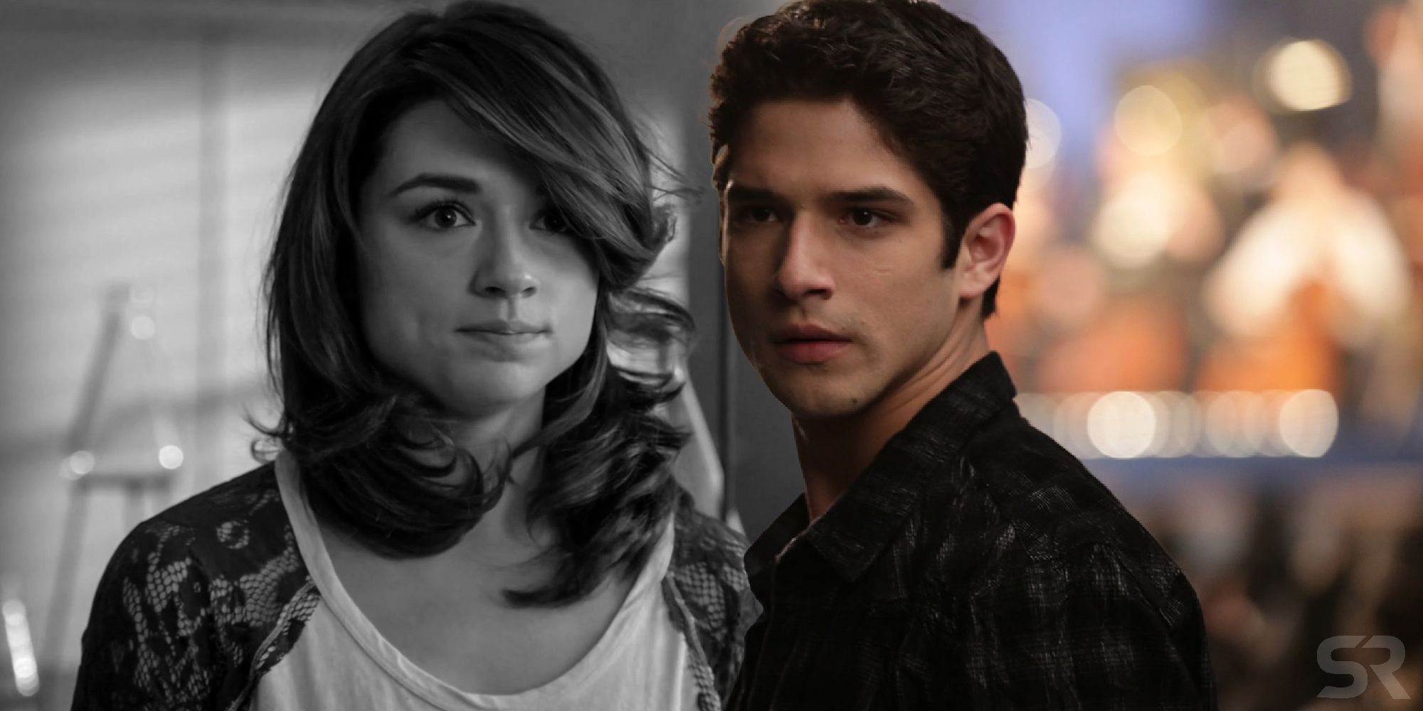 Blended image of Scott and Allison in Teen Wolf