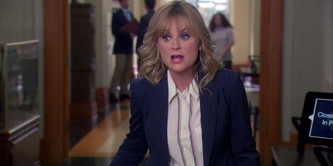 Leslie Knope in Parks and Rec