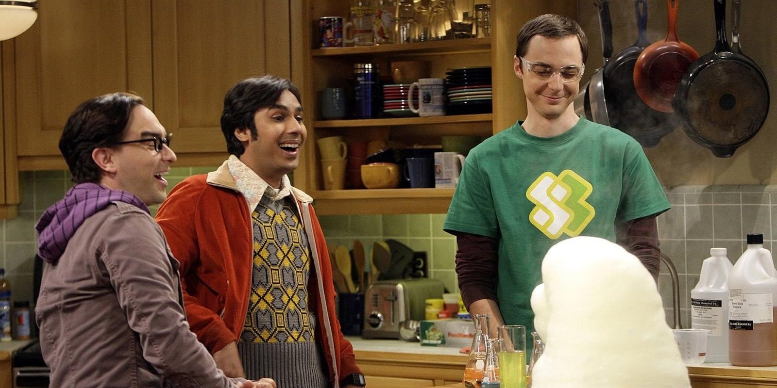 Raj Leonard Sheldon in The Big Bang Theory