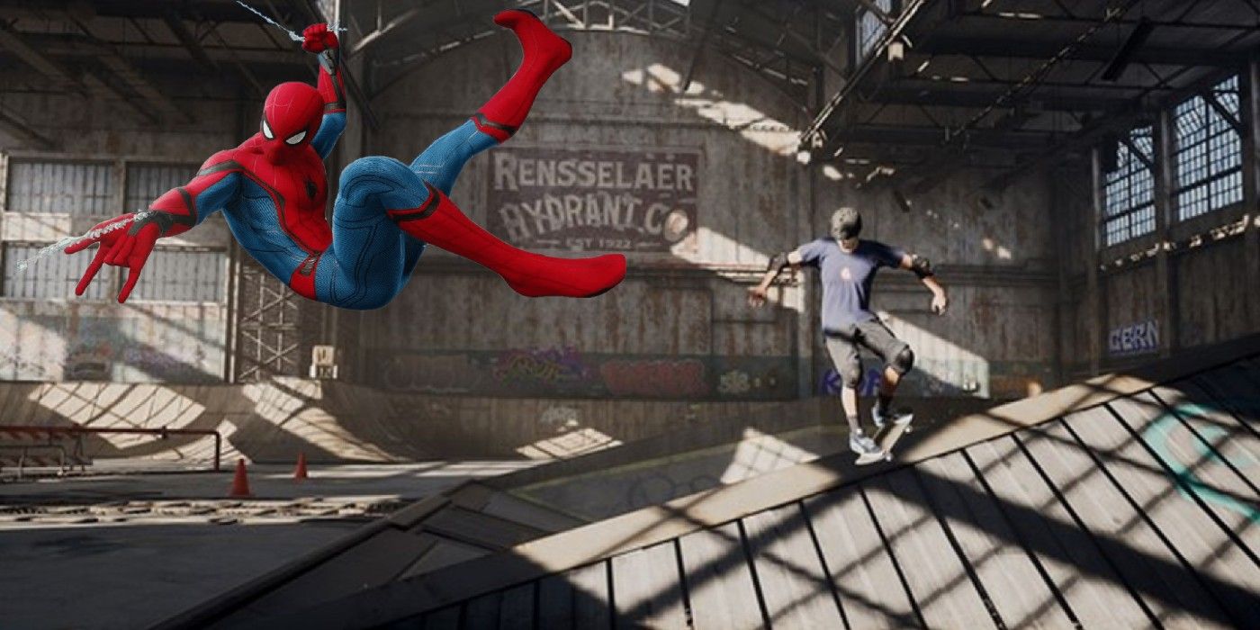 Spider-Man in Tony Hawks Pro Skater 2 on the PS2 : r/Spiderman