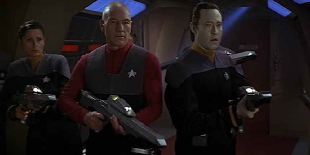 Picard Data Star Trek: First Contact