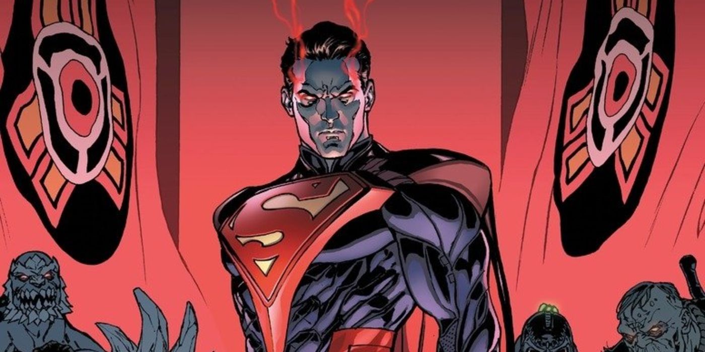 superman as a dictator in Injustice comic book art
