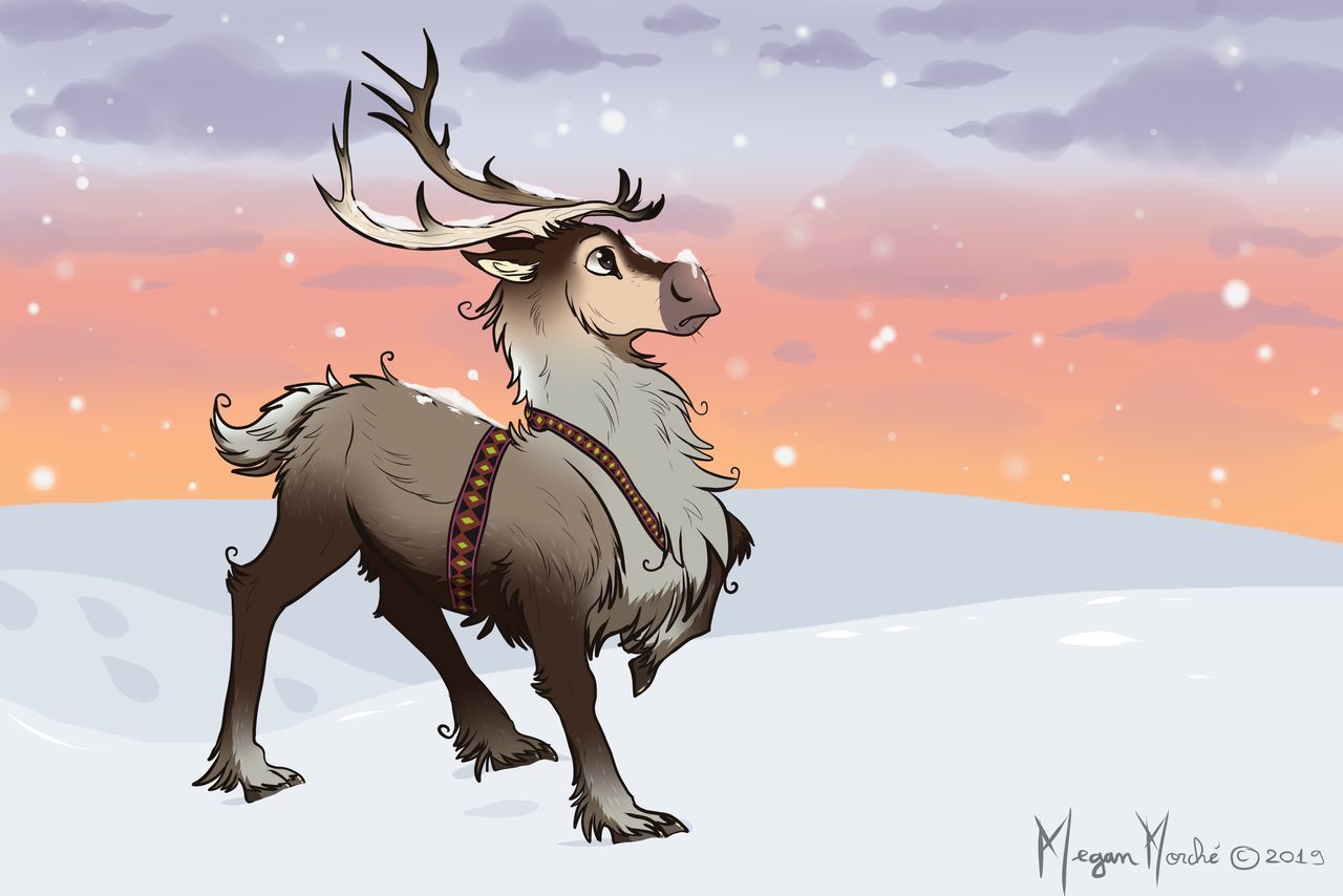 Frozen 10 Pieces Of Sven Fan Art That Prove Reindeers Are Better Than People