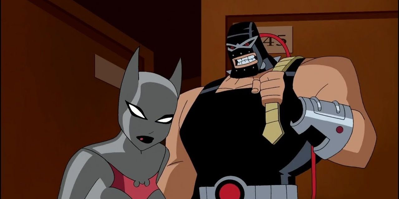 The batwoman and bane