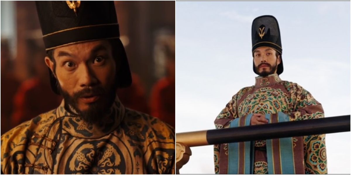 Nelson Lee as the Chancellor in Mulan 2020