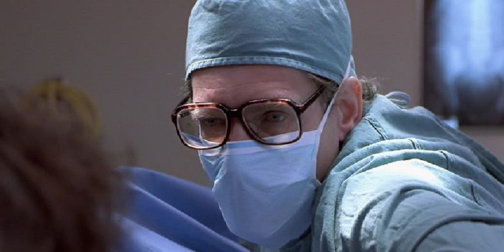 Cronenberg cameo in The Fly
