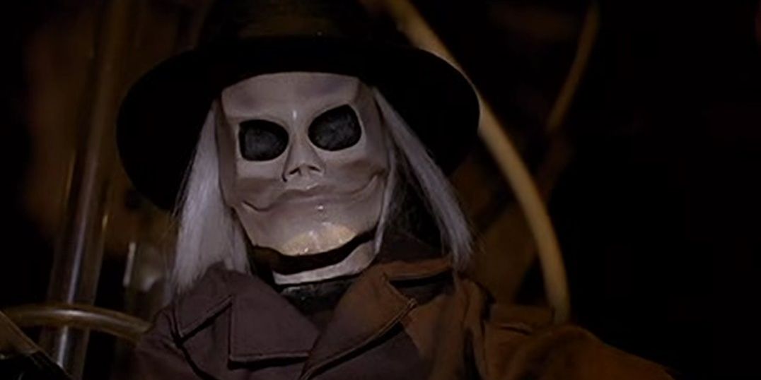 Blade looking menacingly at the viewer