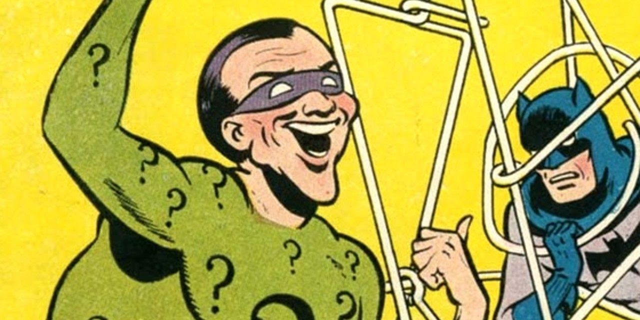 The riddler in his first appearance