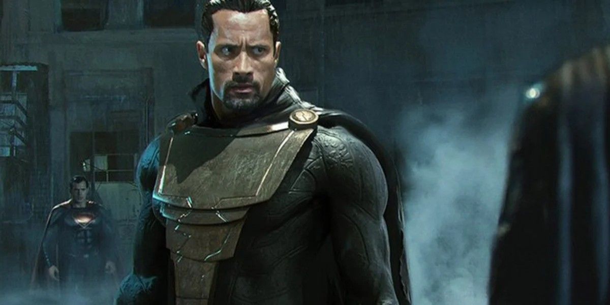 Possible cinematic look for Dwayne&quot;The Rock&quot; Johnson as Black Adam in the DCEU