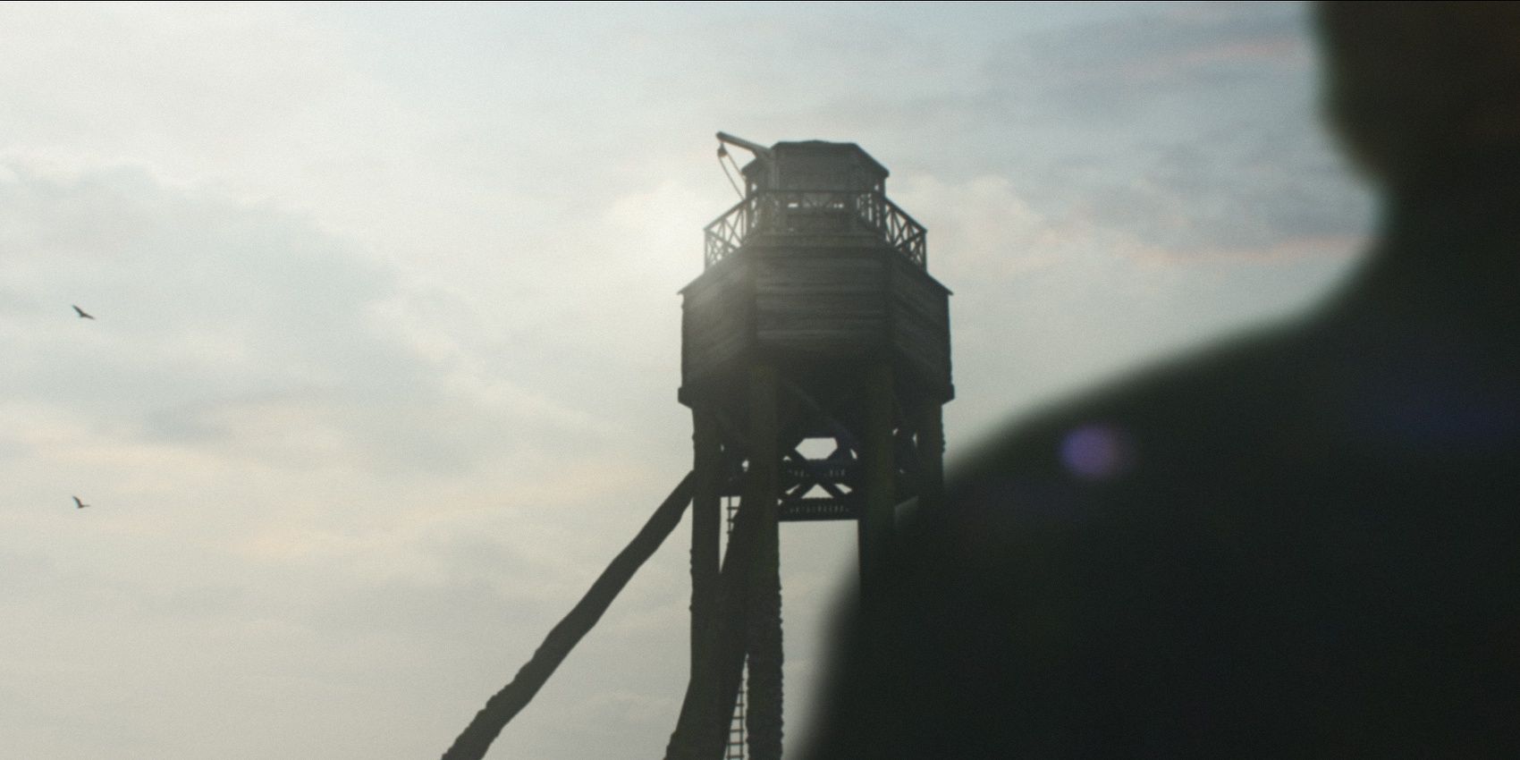 A picture of The Smalls Lighthouse, home to a tragedy
