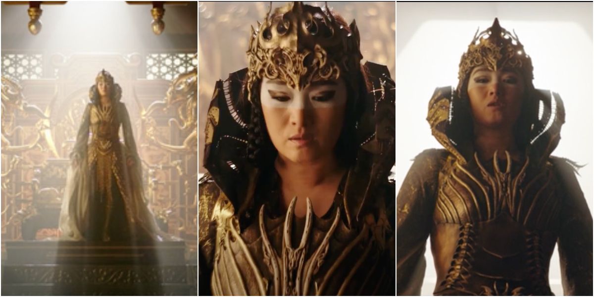 Gogn Li as Xianniang in Mulan 2020