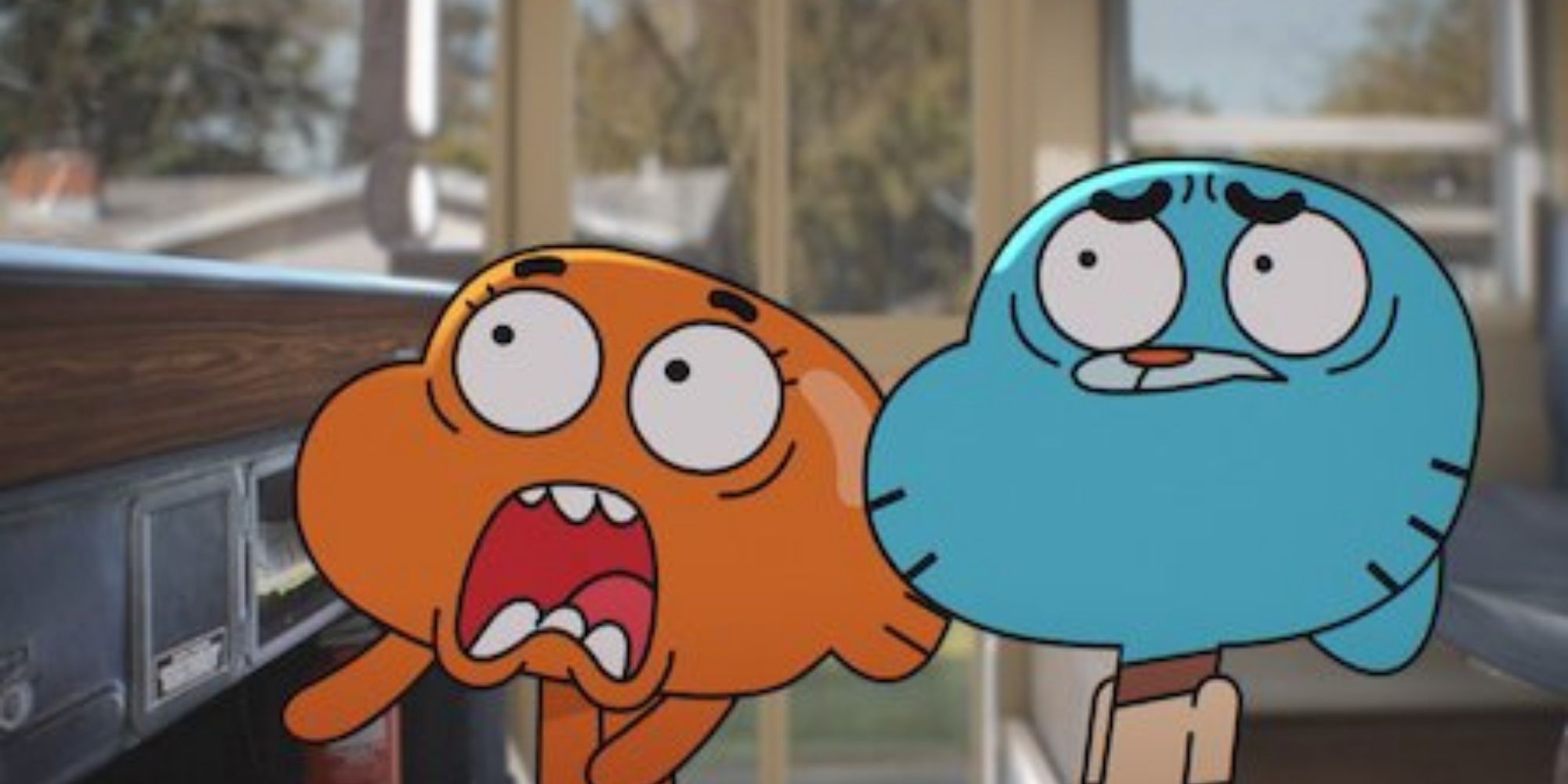 darwin and gumball disturbed in the street
