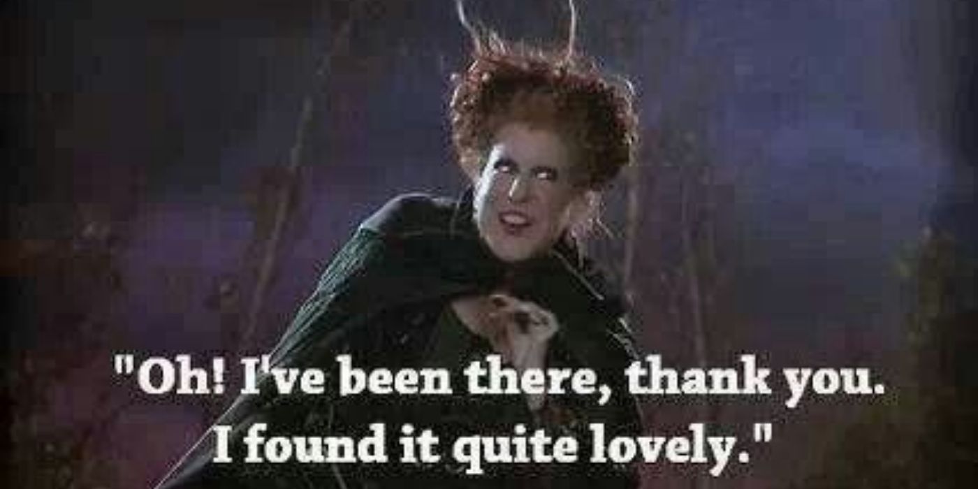 winifred going to hell -hocus pocus