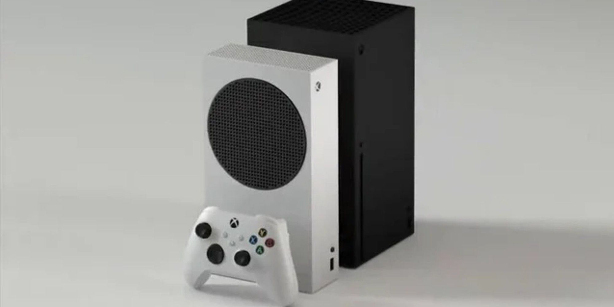 the xbox series x and controller