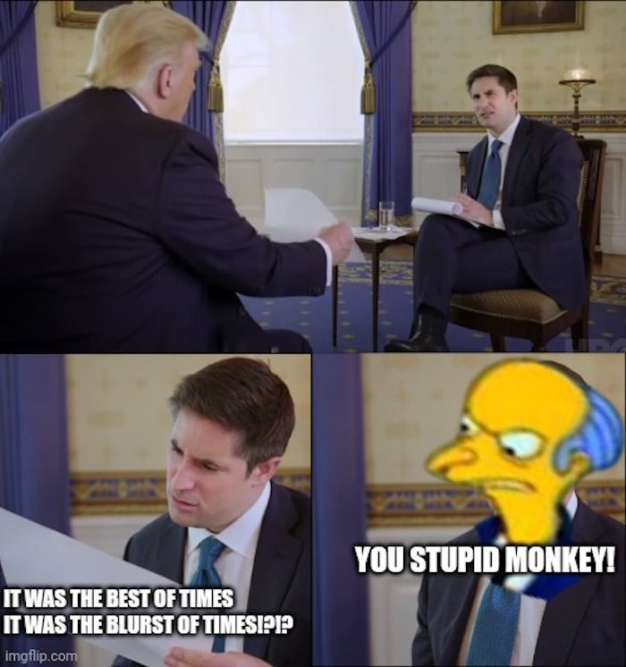 Simpson's Blurst of Times Meme