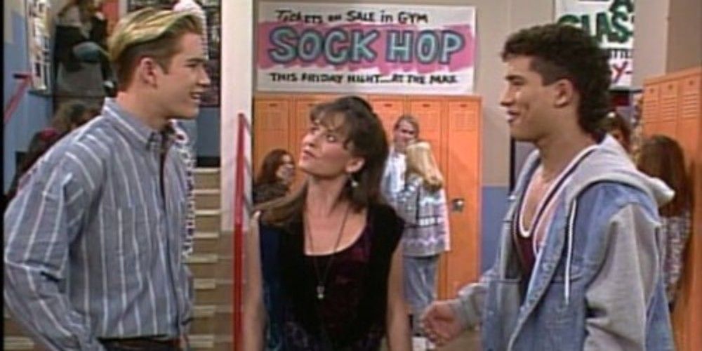 Season 4 episode 16 of Saved by the Bell where Zack asks out Slater's little sister