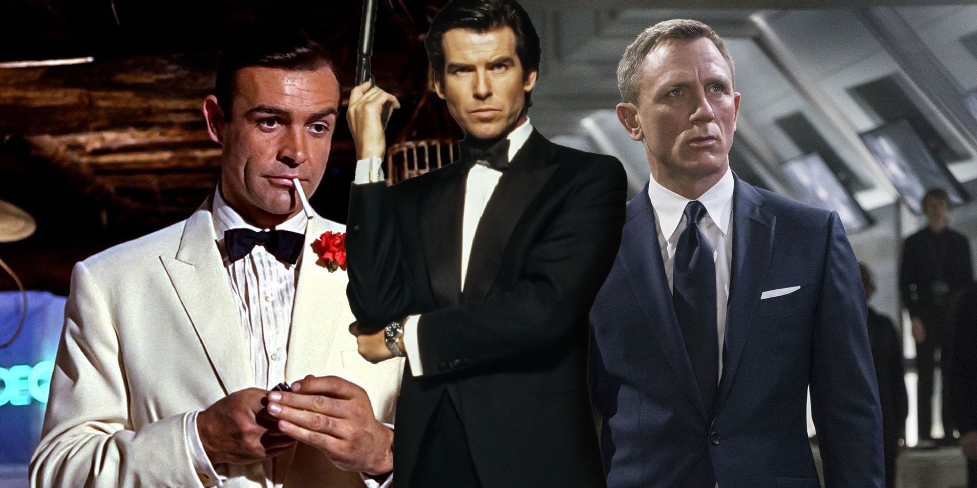 007 Goldeneye James bond sean connery daniel craig pierce brosnan