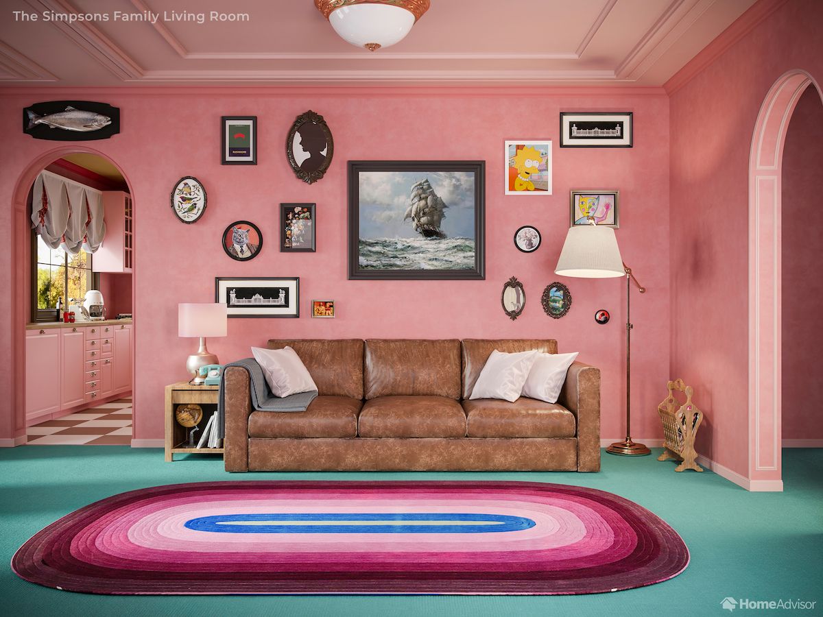 01_If-Wes-Anderson-Designed-The-Simpsons_Living-Room