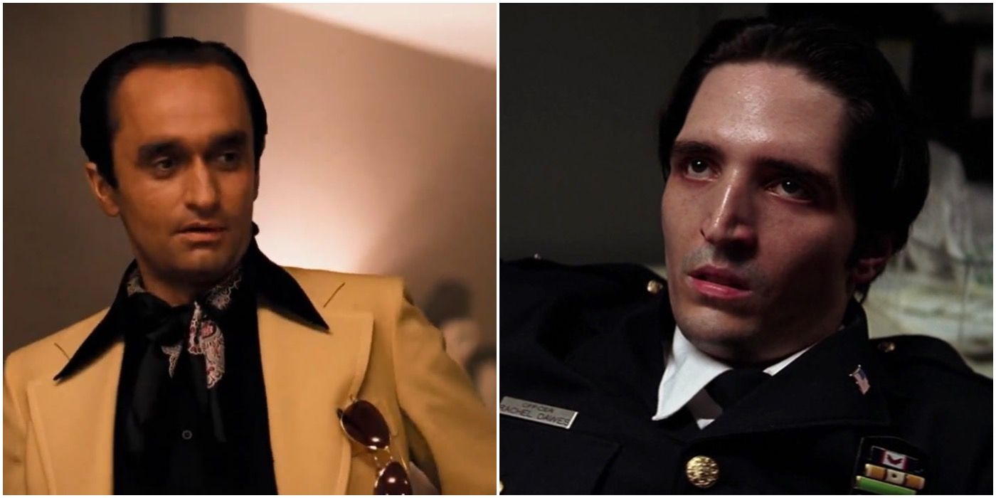 David Dastmalchian and Fredo in The godfather