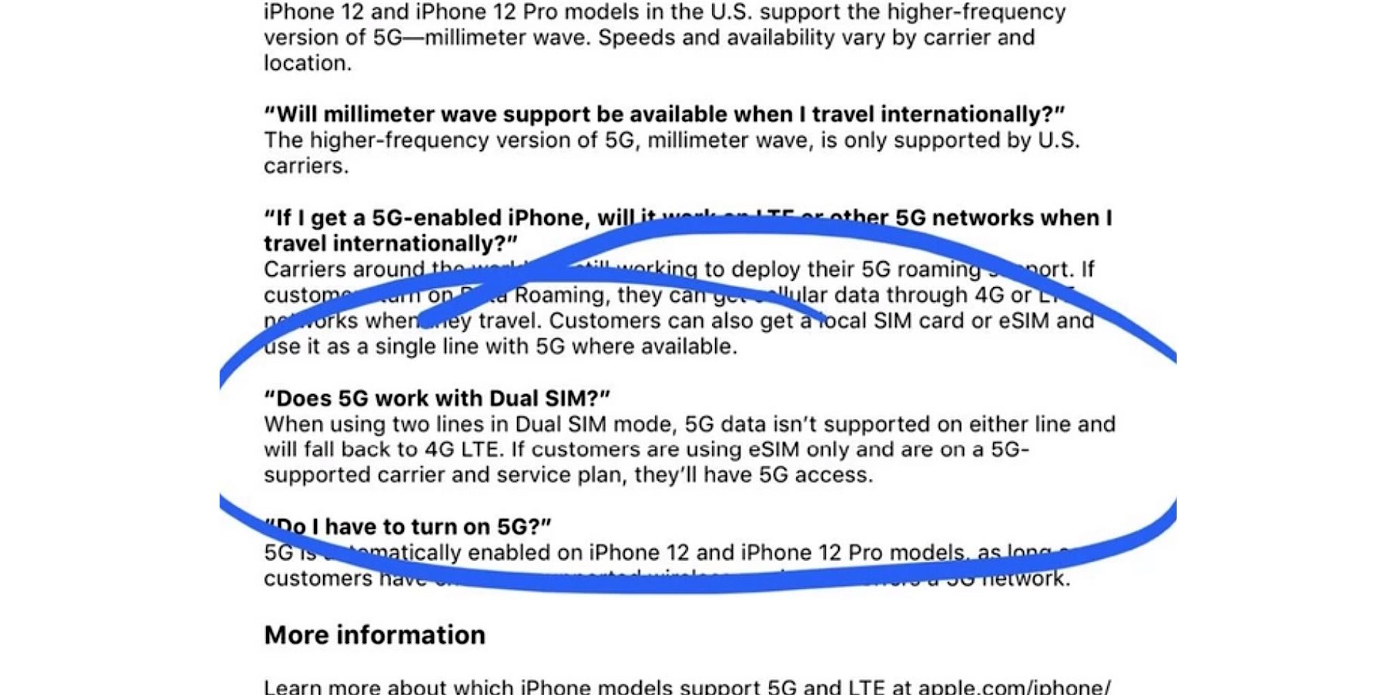 Apple iPhone 12 5G Dual SIM issue