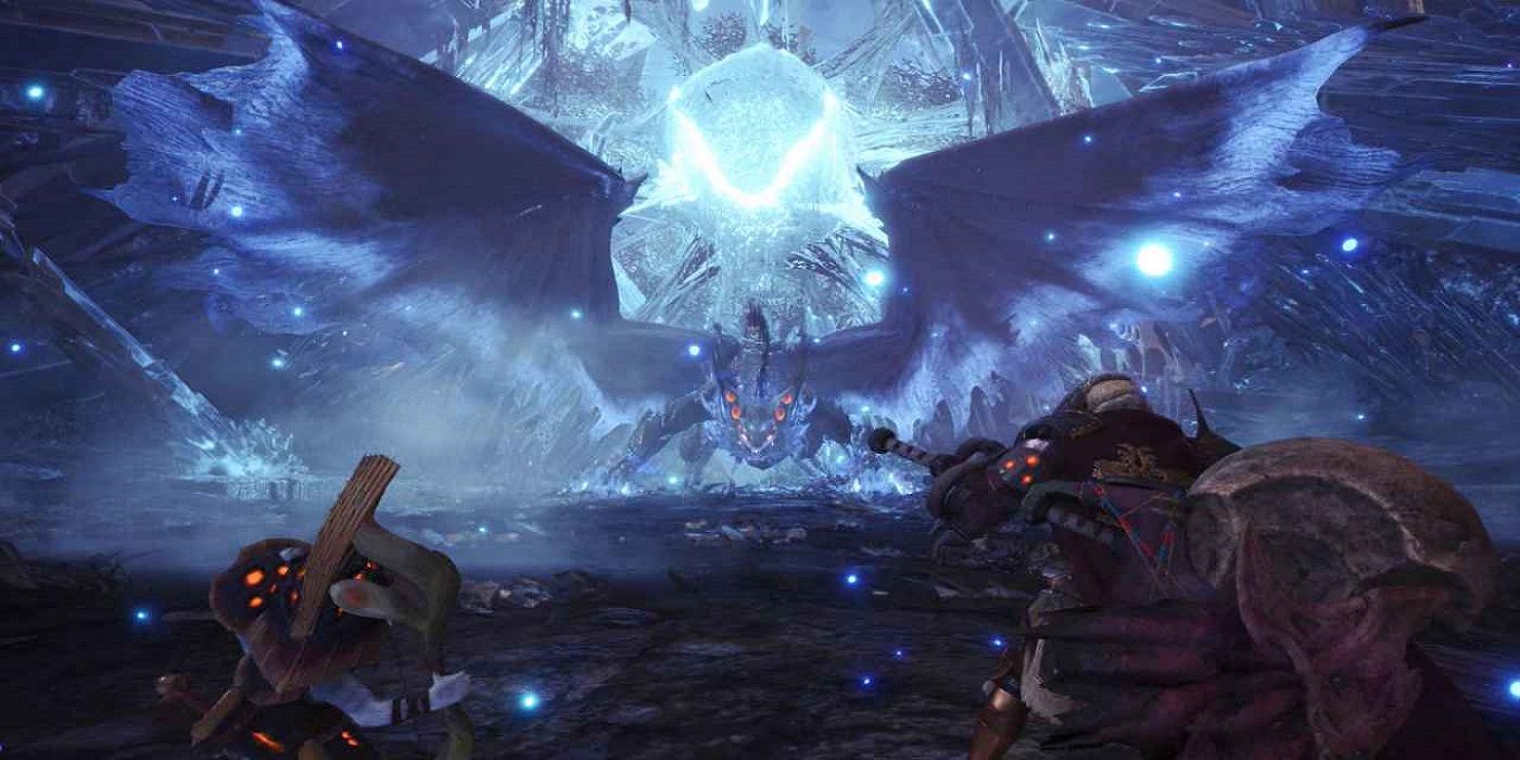 Battling Xeno&rsquo;jiiva in Monster Hunter World