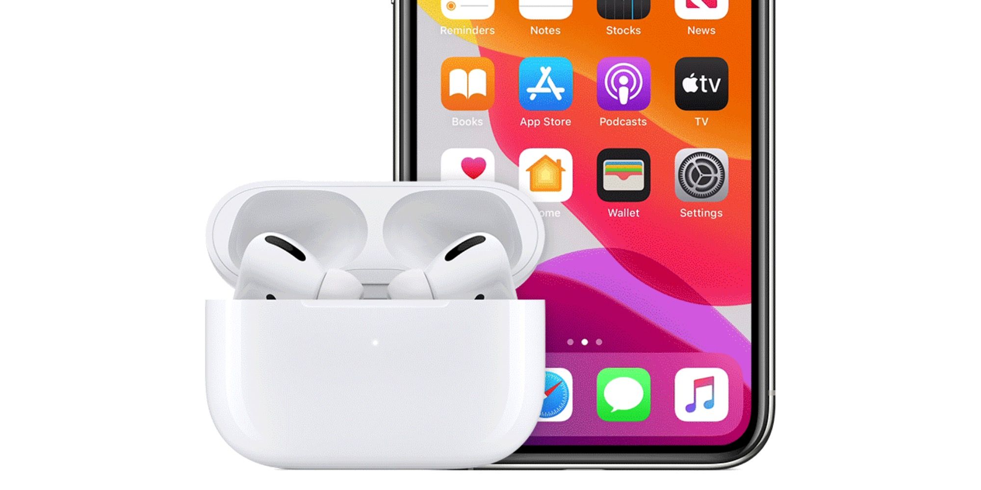 AirPods and iPhone
