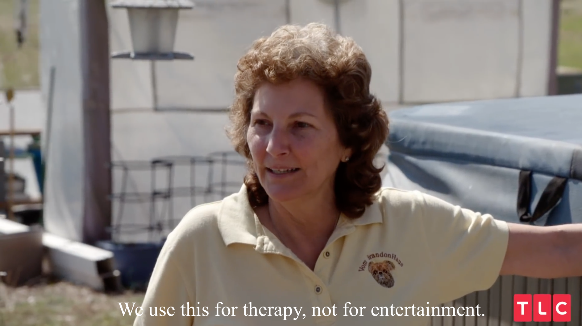 Betty says, &quot;We use this for therapy, not for entertainment&quot; on 90 Day Fiance.