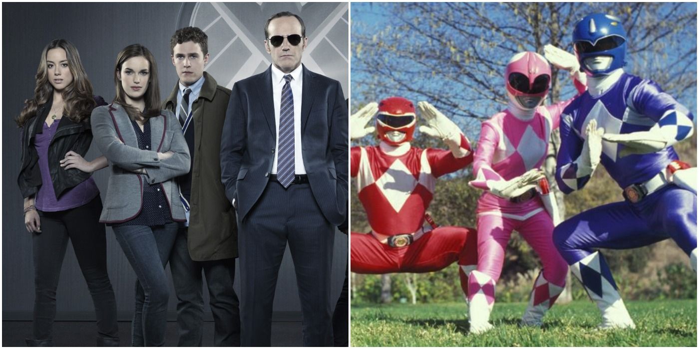 AgentsOfSHIELD And Power Rangers
