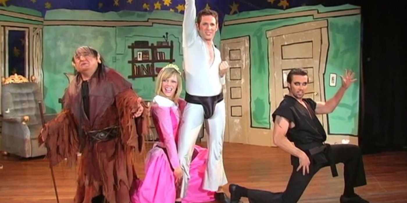 The gang performs &quot;The Nightman Cometh&quot; in It's Always Sunny in Philadelphia.